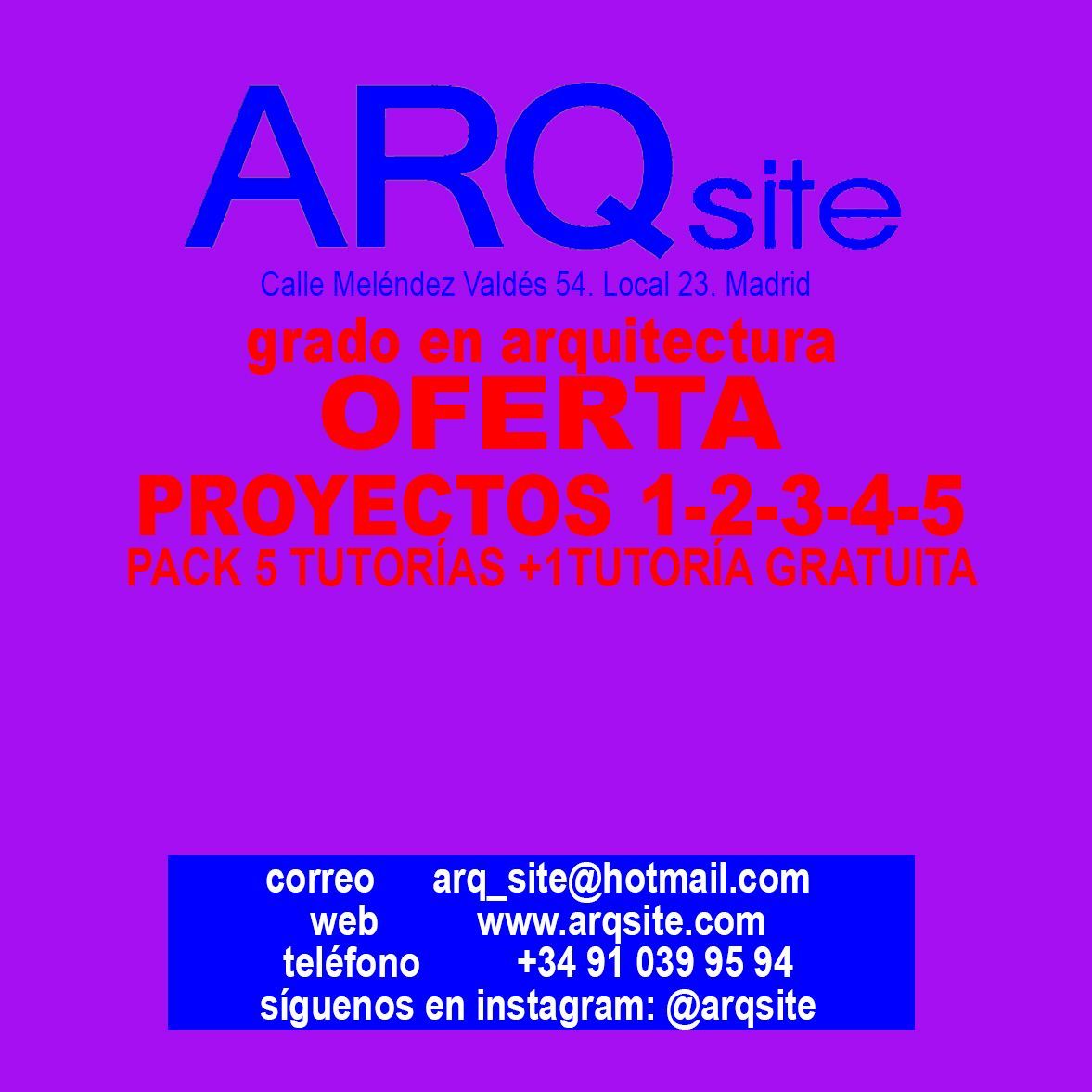 OFERTA ANTIGUOS ALUMNOS - PROYECTOS GRADO PACK 5 TUTORÍAS + 1T OFERTA ANTIGUOS ALUMNOS - PROYECTOS GRADO PACK 5 TUTORÍAS + 1T