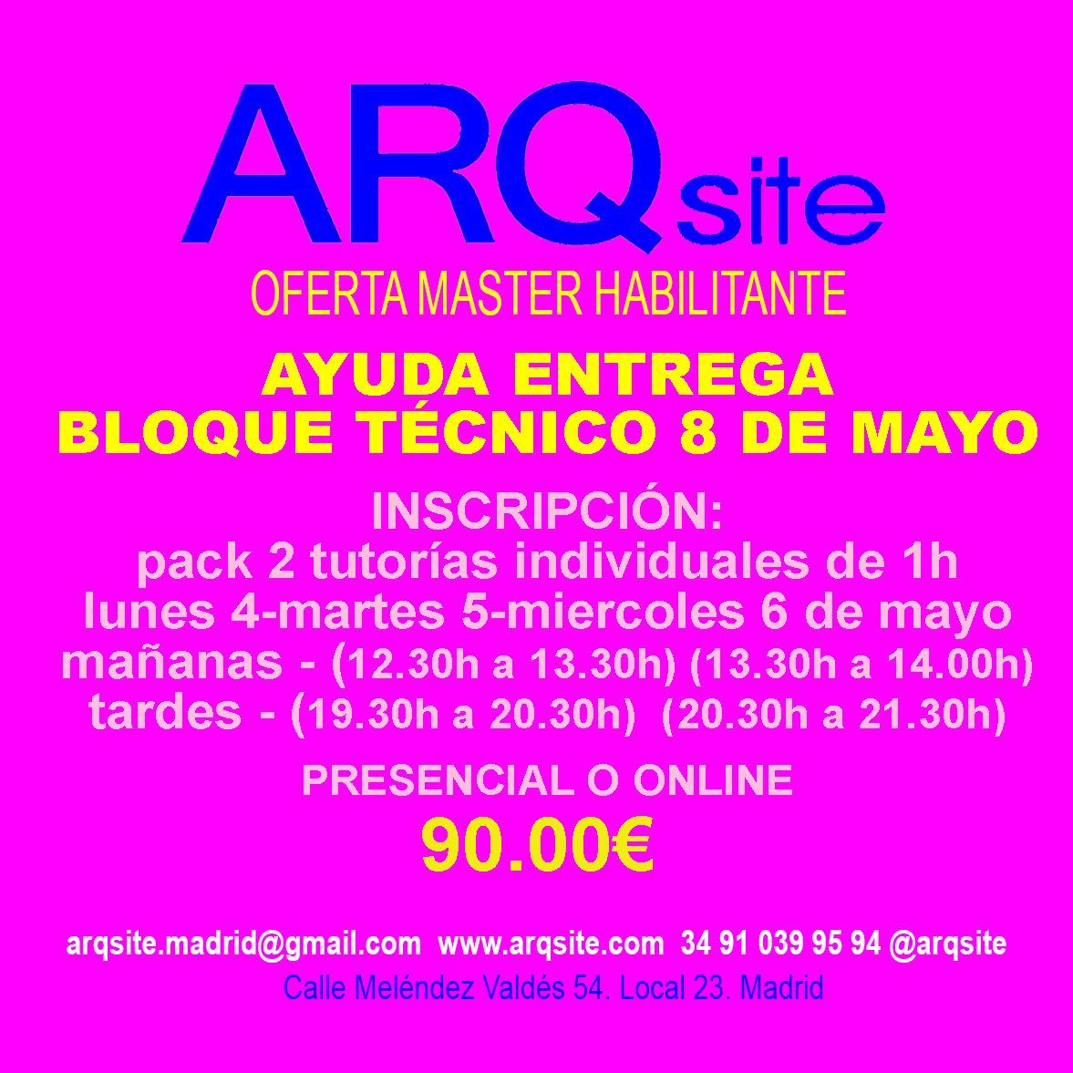 B.T.- PACKS 2 TUTORÍAS