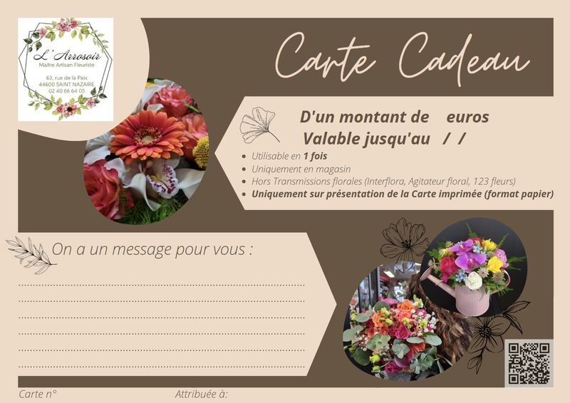 CARTE CADEAU