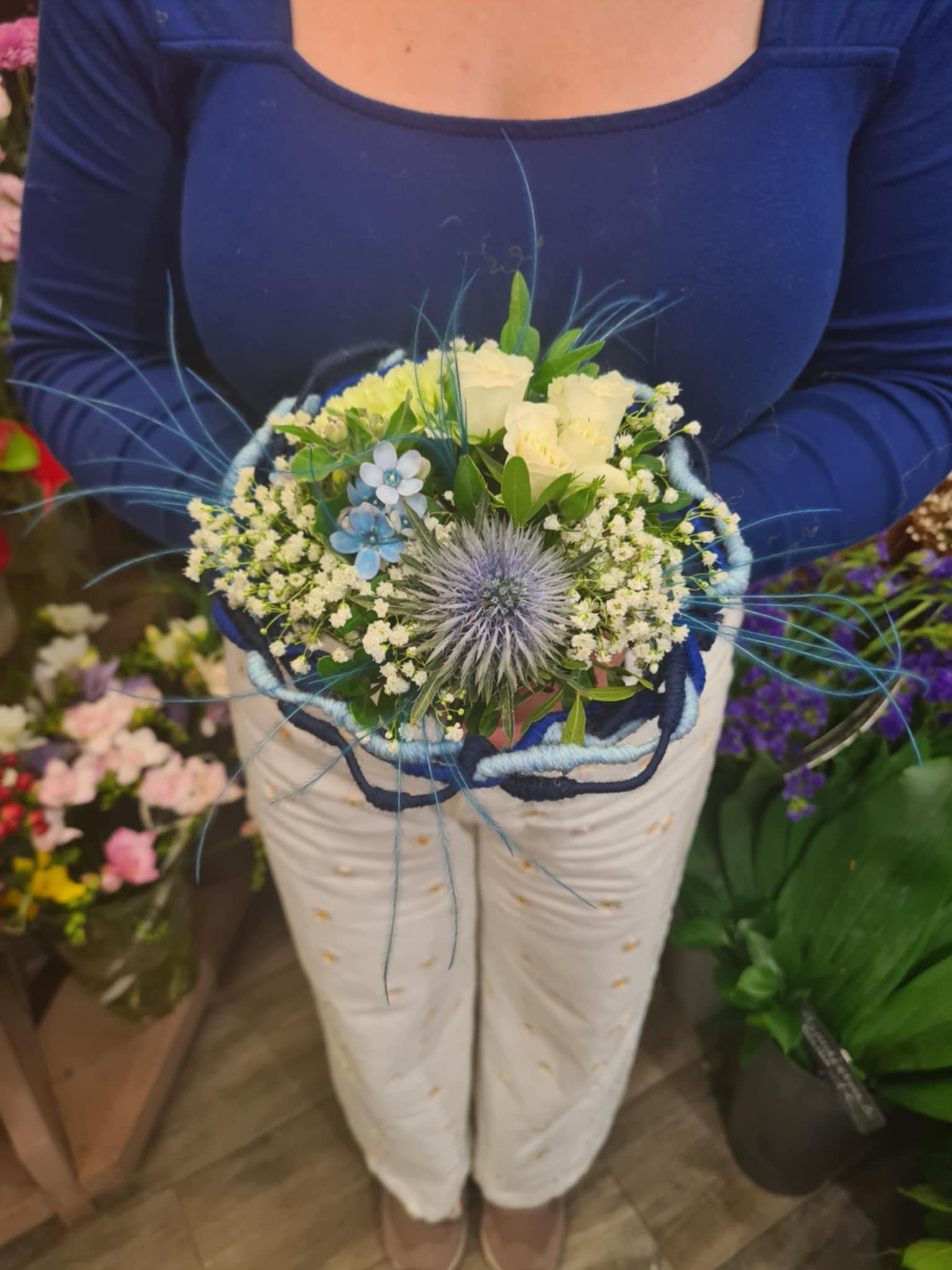 BOUQUET NOVEMBRE BLEU