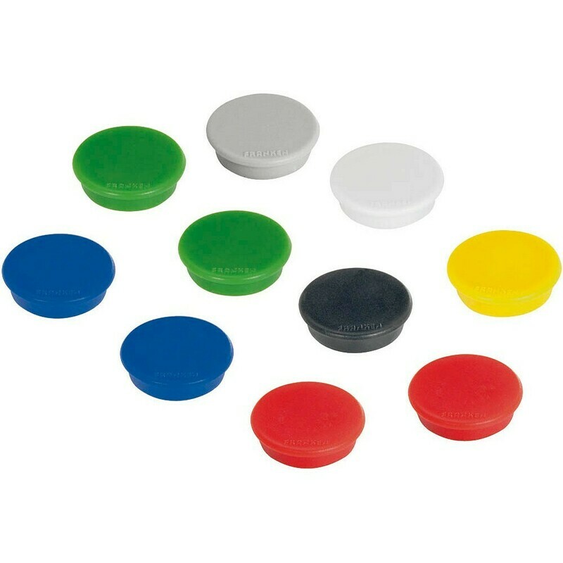 Whiteboardmagnete Franken Set 10 Stück Whiteboardmagnete Franken Set 10 Stück