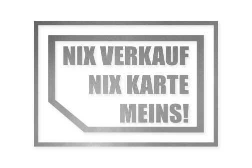 NIX VERKAUF