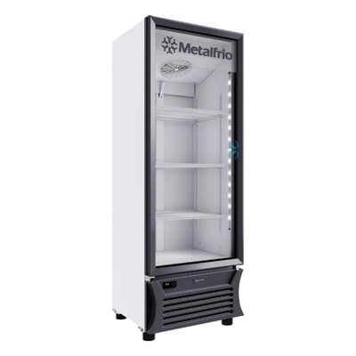 Refrigerador Vertical Metalfrio RB270 Iluminación Led 1 Puerta de Cristal