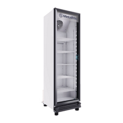 Refrigerador Vertical para Cerveza Metalfrio RB100 Iluminación Led 1 Puerta de Cristal