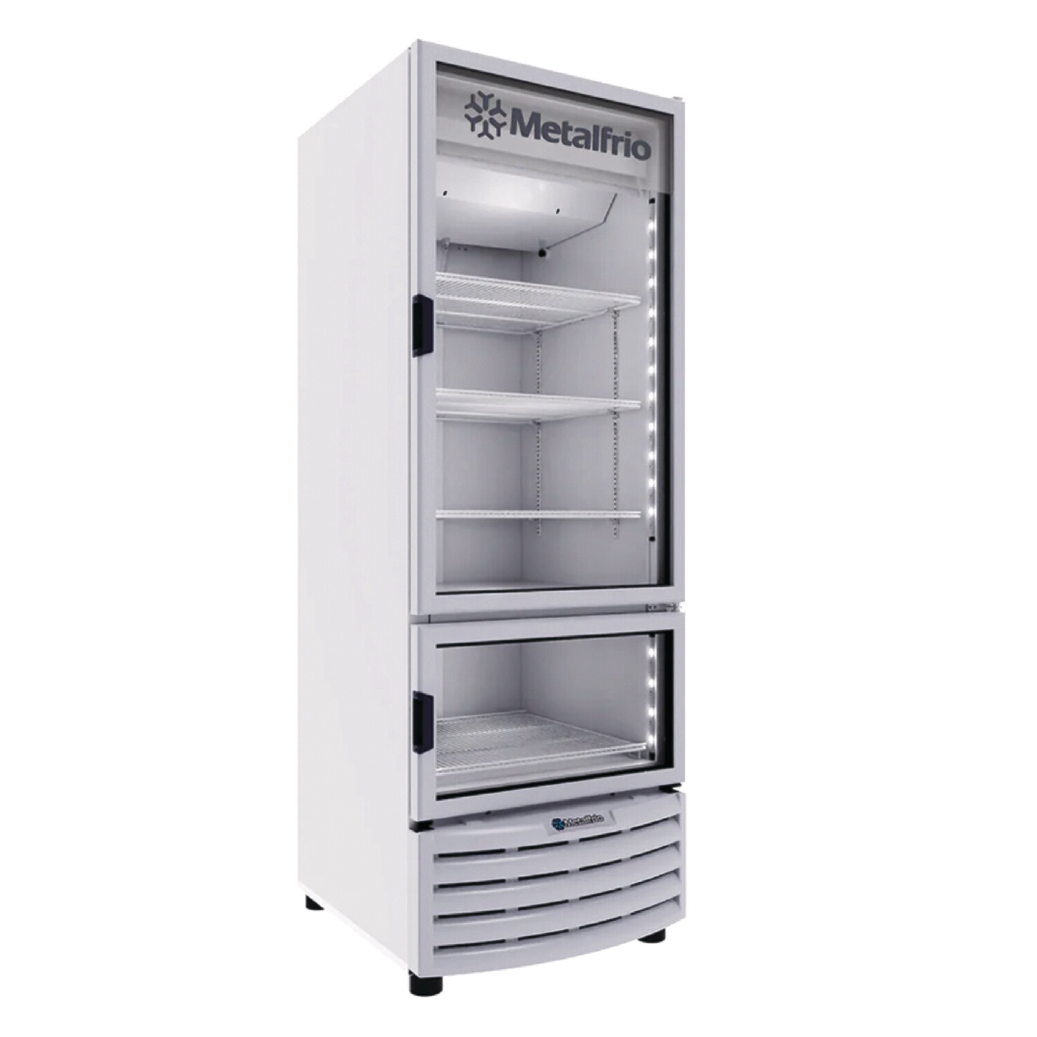 Refrigerador Vertical para Cerveza Metalfrio VN50 Iluminación Led 1 Puerta de Cristal