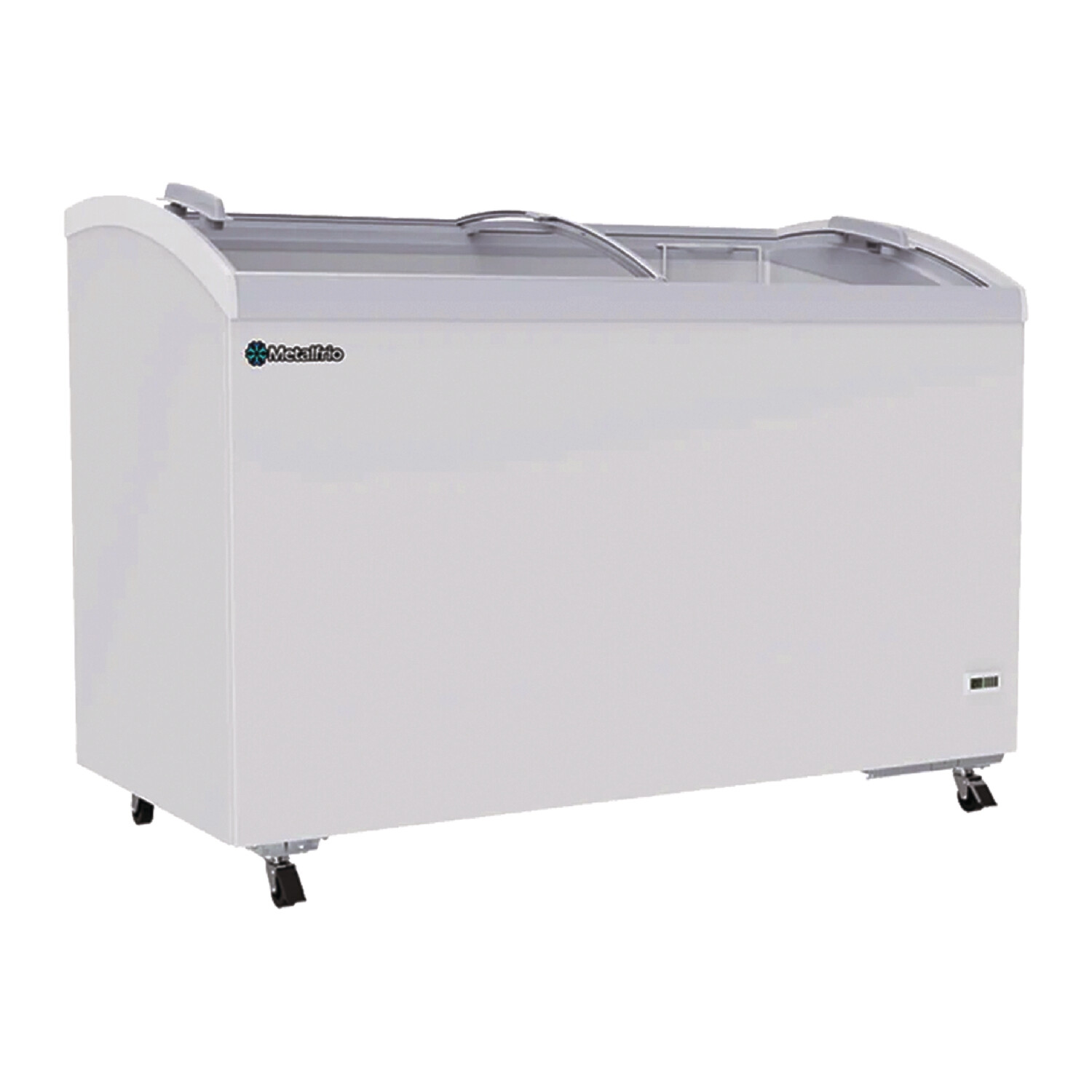 Refrigerador Congelador/Conservador Horizontal Metalfrio CHC400 Puerta Cristal Curvo