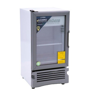 Refrigerador Vertical Imbera 4´ Luz Led 3 Parrillas Blanco VR04D