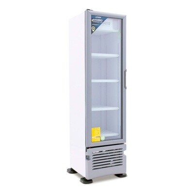 Refrigerador Vertical Imbera 8´ Luz Led 3 Parrillas Blanco VR08