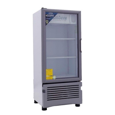 Refrigerador Vertical Imbera 9´ Luz Led 3 Parrillas Blanco VR09