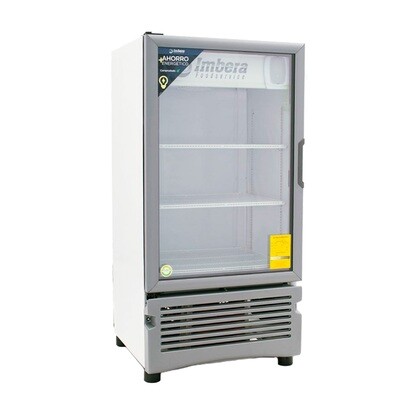 Refrigerador Vertical Imbera 11´ Luz Led 2 Parrillas Blanco VR11