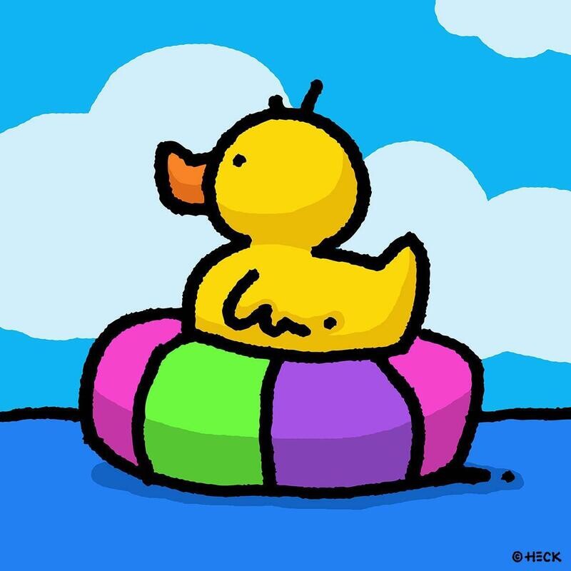 RUBBER TUBE DUCKY