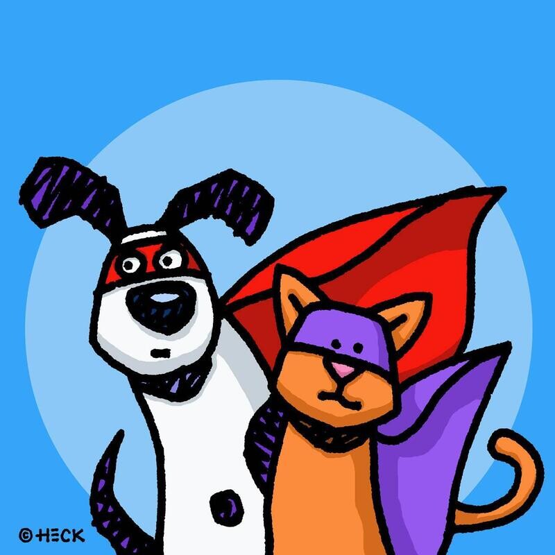 THE CAPED DUO