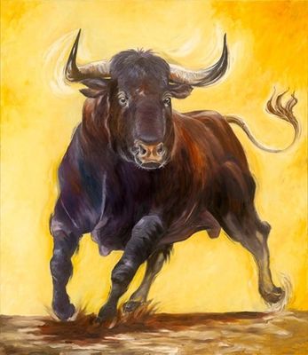 Stier Gelb