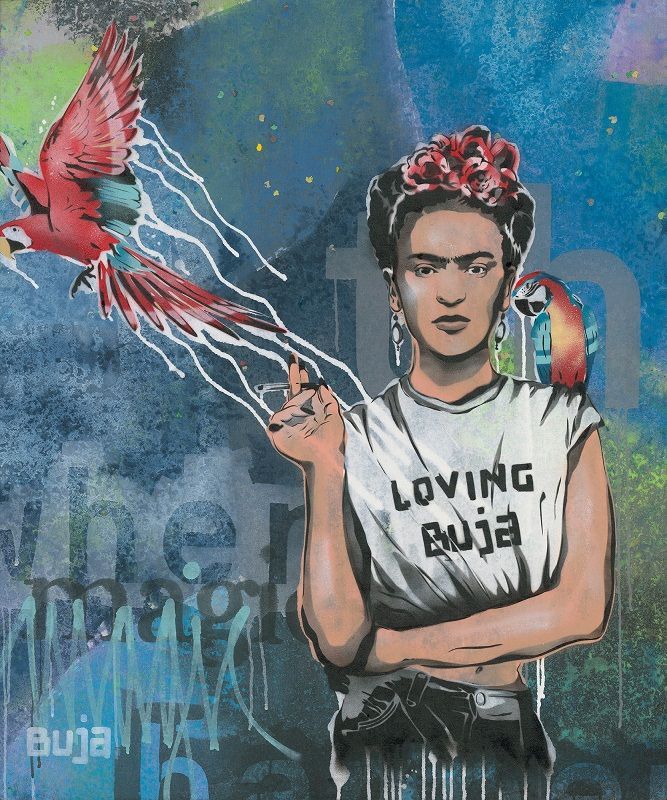 Frida Is Loving - Gicléeprint