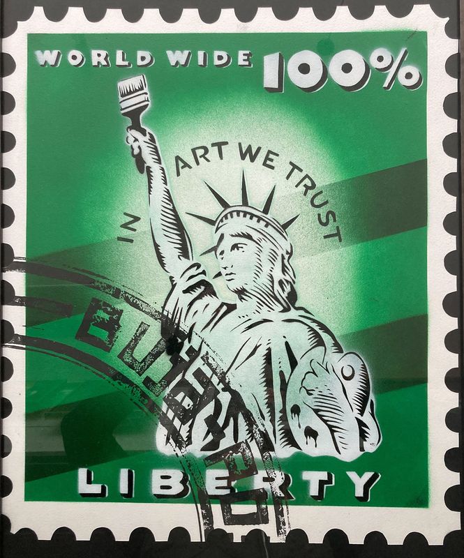 Stamp (green)