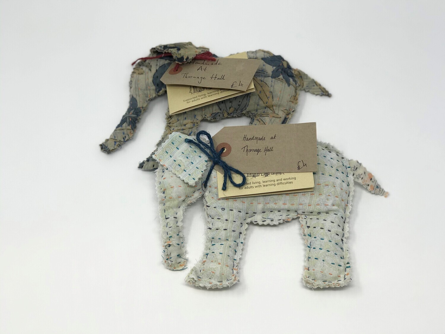 Anny Hand Stitched Elephant Toys