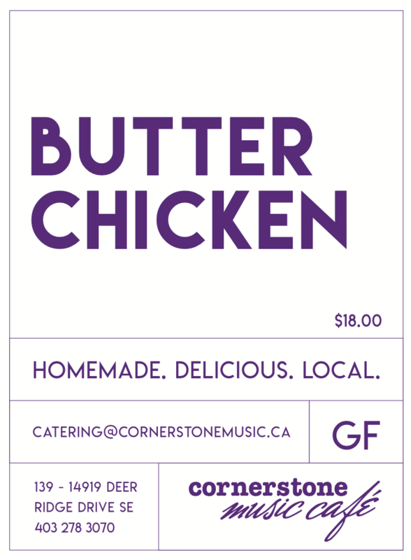 Cornerstone - Butter Chicken (includes refundable jar fee $4)