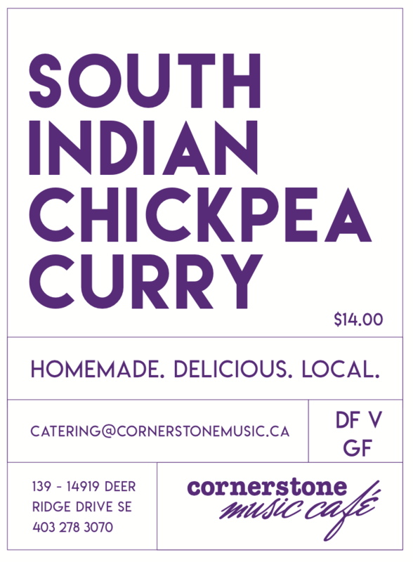 Cornerstone - South Indian Chickpea Curry (includes refundable jar fee $4)