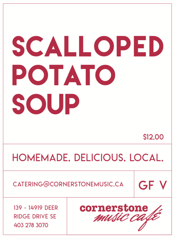 Cornerstone - Scalloped Potato Soup (includes refundable jar fee $4)