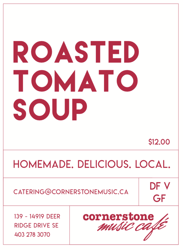 Cornerstone - Roasted Tomato Soup (includes refundable jar fee $4)