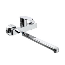 LID-0057 خلاط مطبخ حيطه قنطرة سفلية متحركة نيكل كروم ليدو من جواد