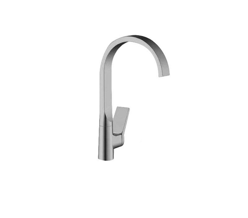 SER-0179 خلاط حوض مطبخ او حمام سيرا نيكل كروم من جواد