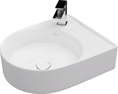Villeroy &amp; Boch حوض صاب واي فوق سطح افقي ٥٢.٥* ٤٣.٥ سم ابيض من