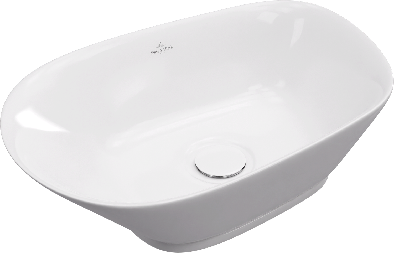Villeroy &amp; Boch حوض فوق سطح افقي صاب واي ٥٤.٥ * ٤٢.٥ سم ابيض من