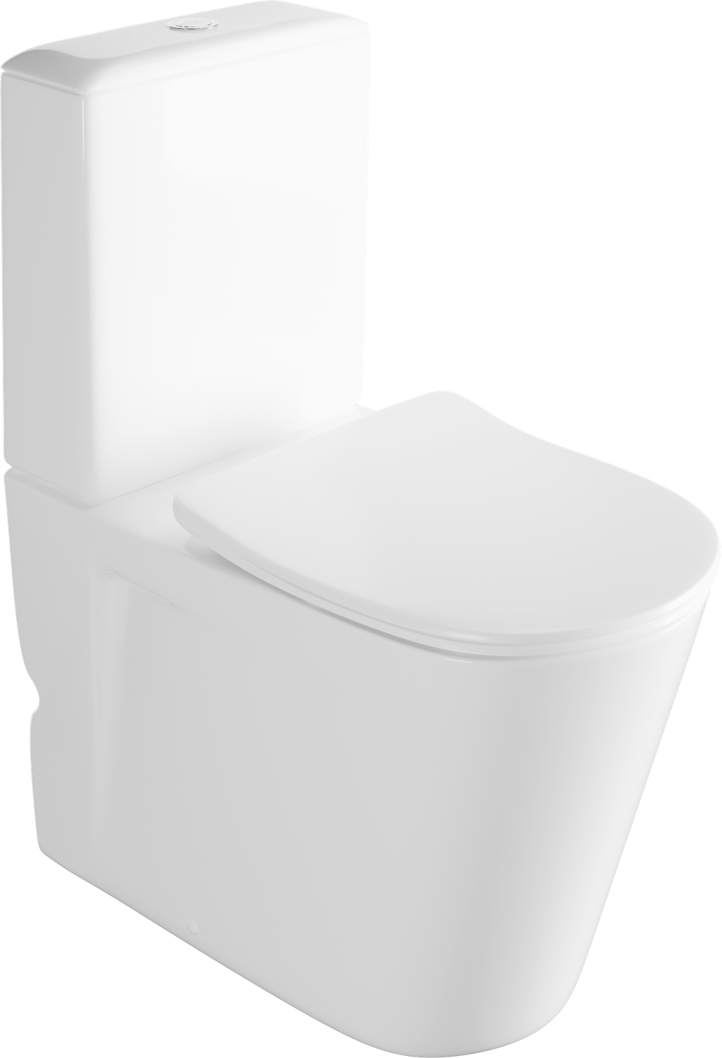 Villeroy &amp; Boch كمبنيشن صاب واي ابيض ريمليس بالدش و السيديلي ذاتي الغلق من