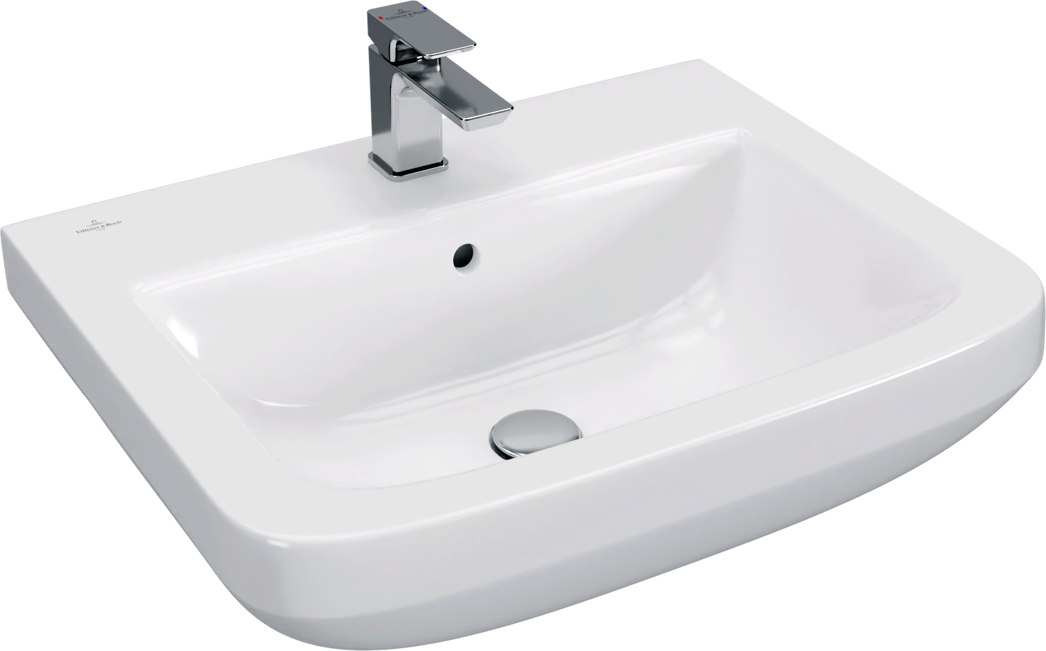 Villeroy &amp; Boch حوض ٦٠*٤٩.٥ سم ابيض ارشيتيكتورا من