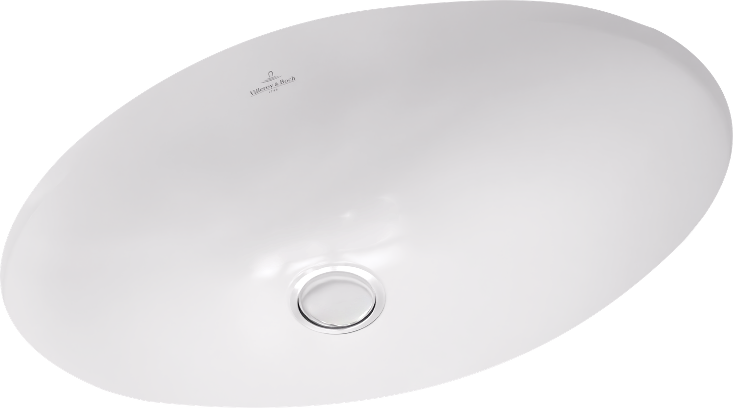 Villeroy &amp; Boch حوض تحت الرخامه اونوفو ٥٣.٥* ٣٨.٥ ابيض من