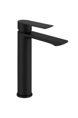 خلاط حوض حمام عالي اسود مط ٣١ سم استيراد HL