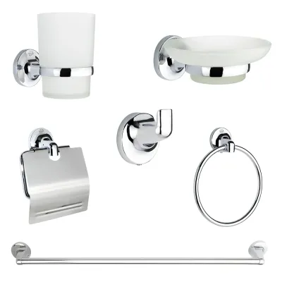 3200C طقم اكسسوار حمام سيلفر 6 قطع من دريم