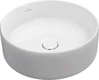 Villeroy &amp; Boch حوض فوق سطح افقي صاب واي دائري ٤٤ سم ابيض من