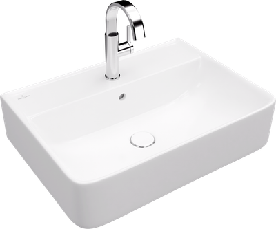 Villeroy &amp; Boch حوض صاب واي فوق الرخامة ٦٥*٤٦.٥ سم ابيض من