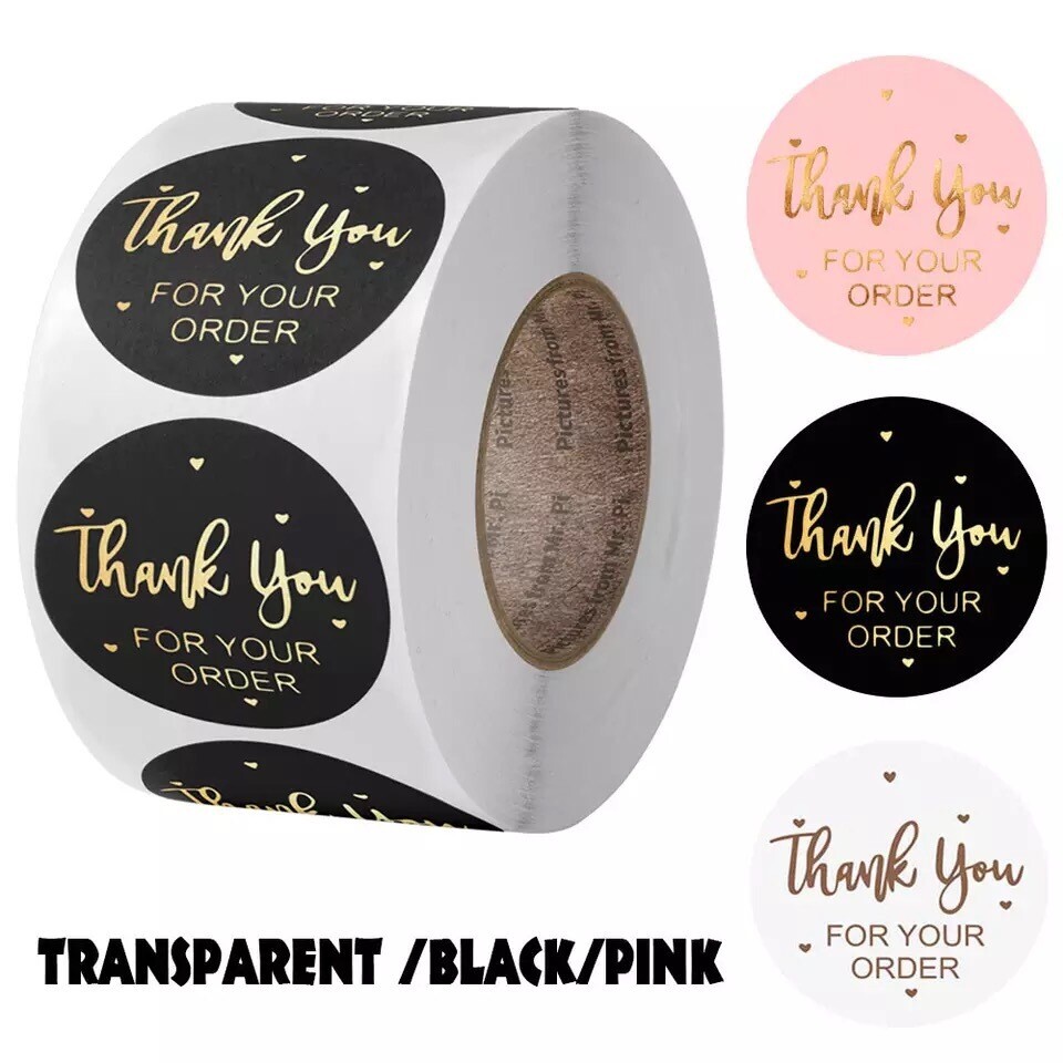 Thank You Stickers (Roll)
