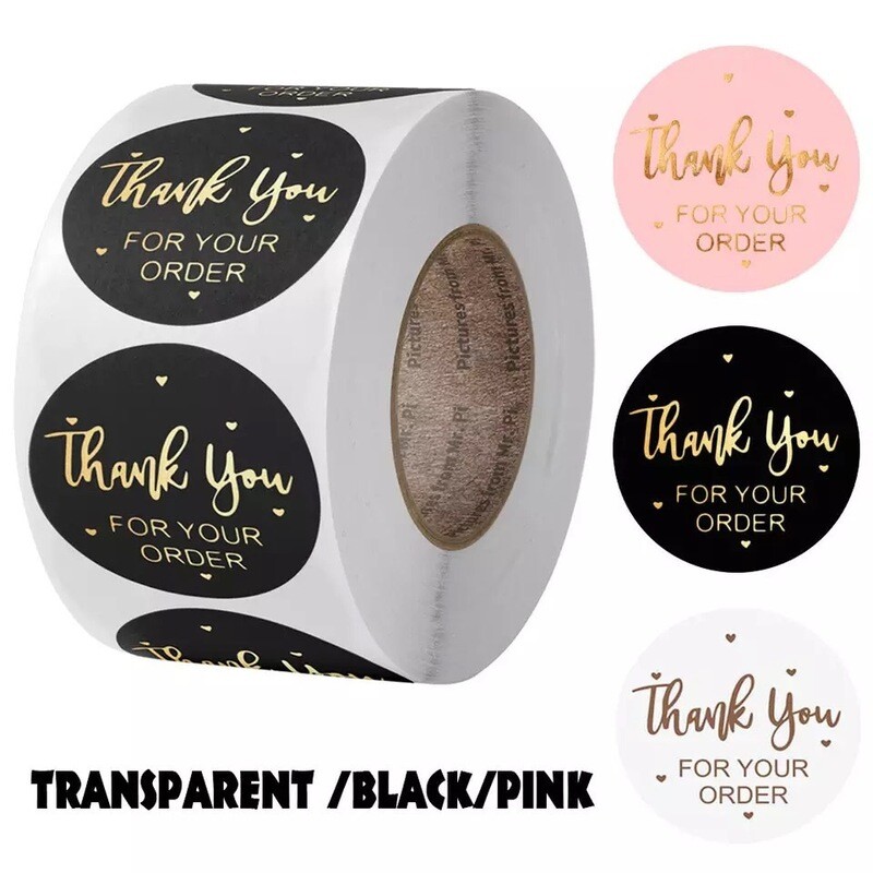 Thank You Stickers (Roll)