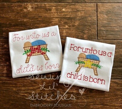 A Child Is Born Shirt