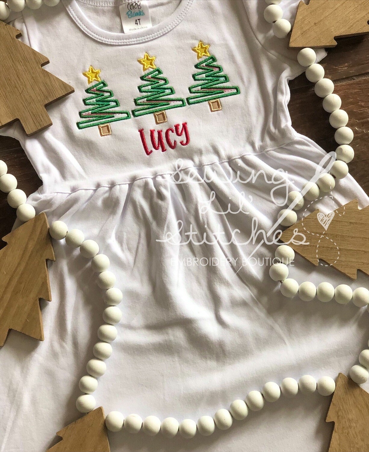 Zig Zag Christmas Tree Dress