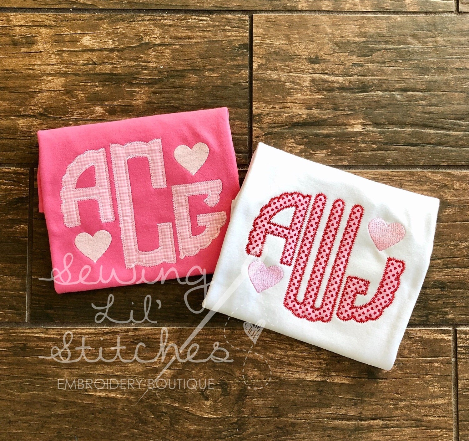 Mini Heart Monogram Shirt