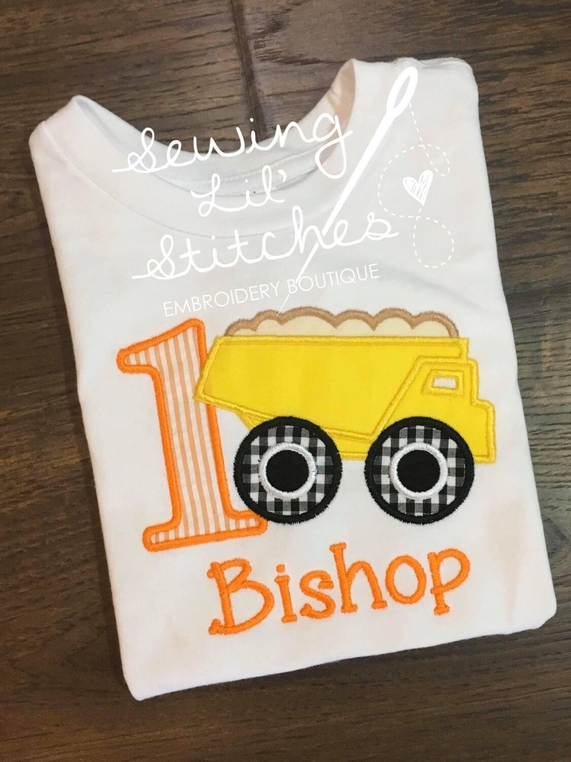 Construction Birthday Shirt