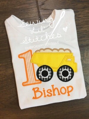 Construction Birthday Shirt