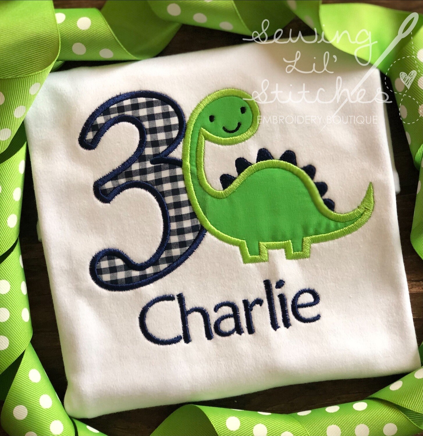 Dinosaur Birthday Shirt