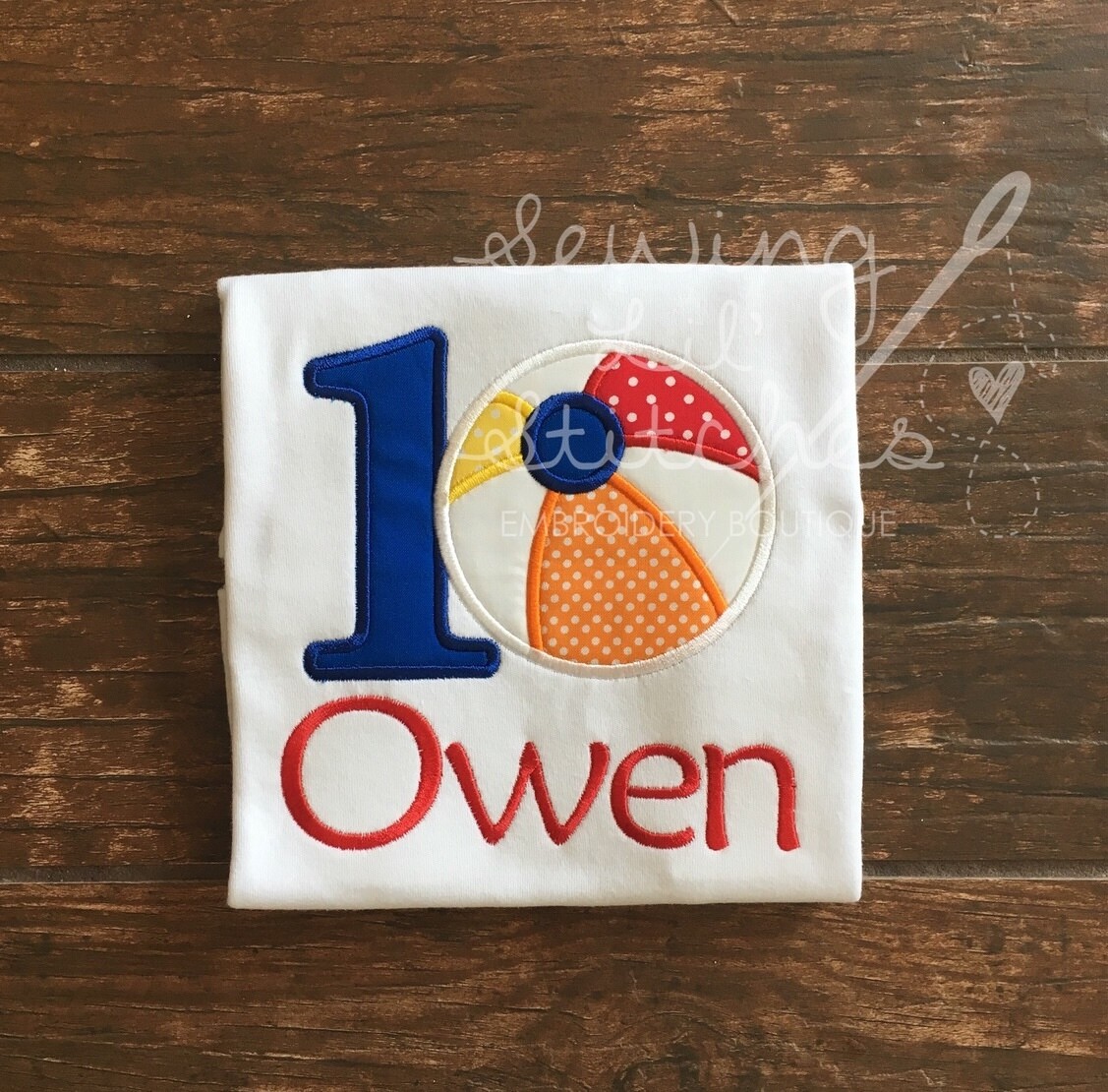 Beach Birthday Shirt