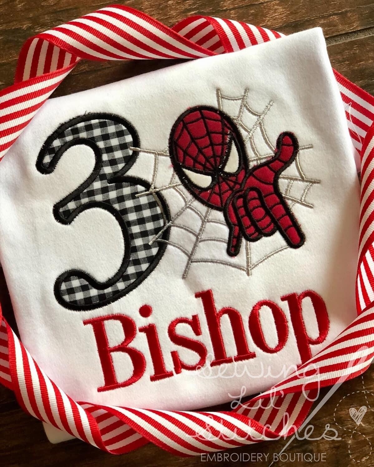 SpiderMan Birthday Shirt