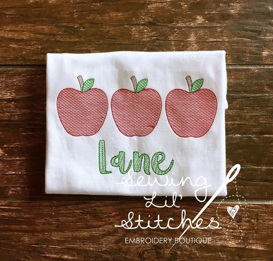 Apple Sketch Trio Shirt