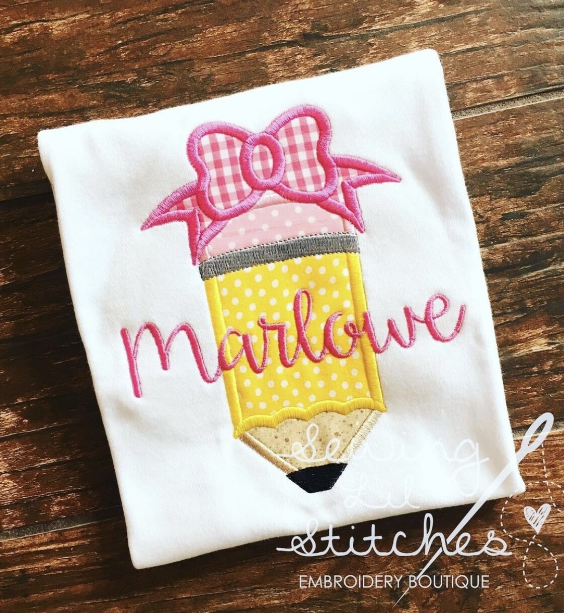 Pencil Bow Shirt