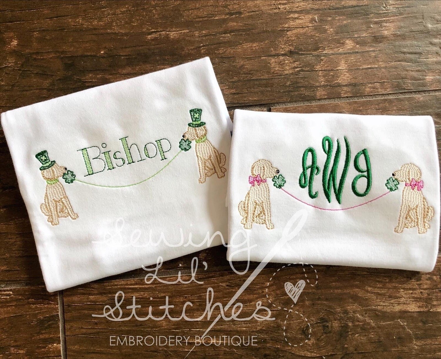 St. Patrick’s Day Dog Banner Shirt