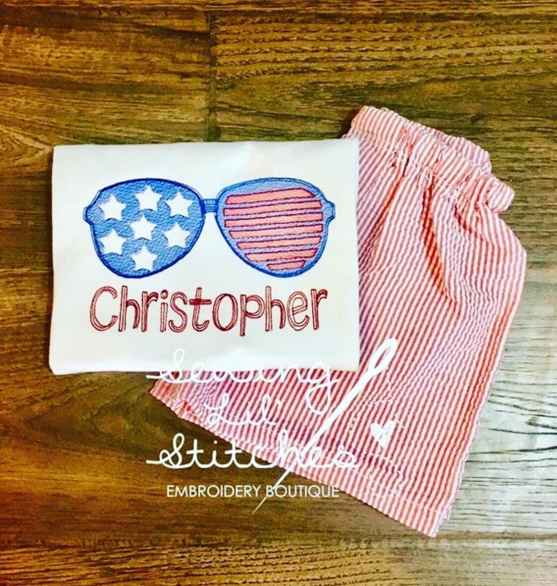 Patriotic Shades Shirt