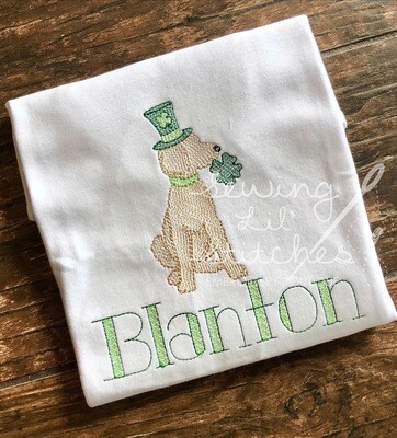 St. Patrick’s Day Dog Shirt